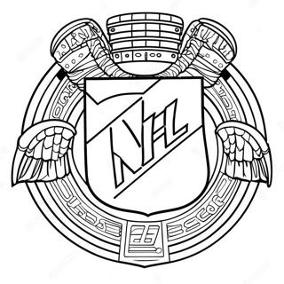 Nhl Logo Kleurplaat 23683-21855