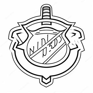 Nhl Logo Kleurplaat 23683-21856