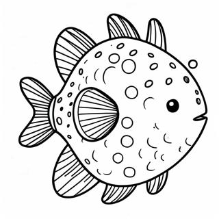 Pufferfish Kleurplaat 23903-22031