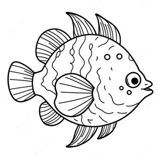 Pufferfish Kleurplaat 23903-22032