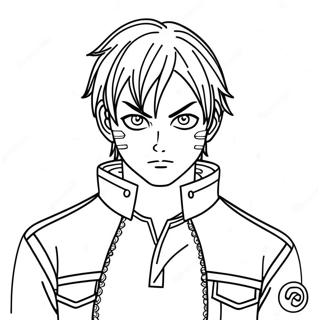 Todoroki Kleurplaat 23923-22047