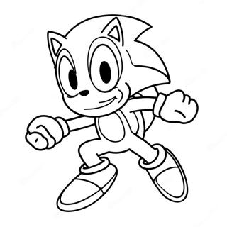 Sonic Spiderman Kleurplaat 23933-22054