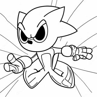 Sonic Spiderman Kleurplaat 23933-22056