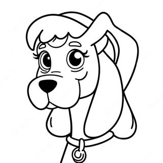 Scooby Doo Daphne Kleurplaat 24164-22230