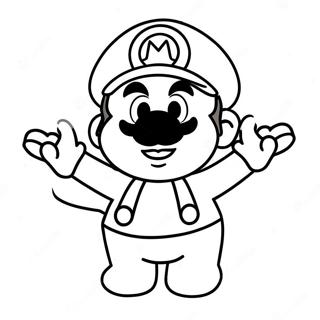 Mario Ster Kleurplaat 24374-22399