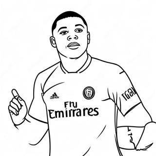 Mbappe Kleurplaten