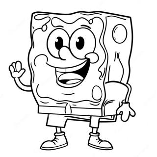 Spongebob Kleurplaat 25365-23184