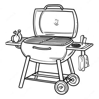 Bbq Grill Kleurplaat 25595-23365