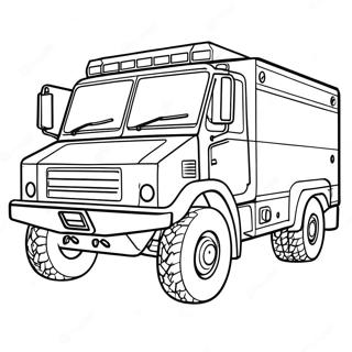 Swat Truck Kleurplaat 25756-23675