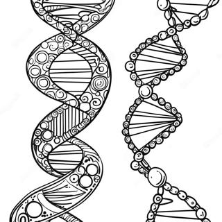 Dna Dubbele Helix Kleurplaat 26186-24018