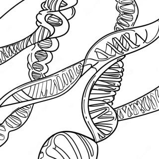 Dna Dubbele Helix Kleurplaat 26186-24020