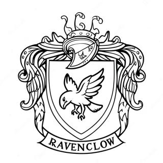 Ravenclaw Huiskleuren Kleurplaat 26237-24061