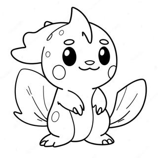 Schattige Kleurplaat Van Starter Pokemon 26257-24078