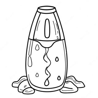 Lava Lamp Kleurplaten