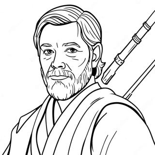 Obi Wan Kenobi Kleurplaten