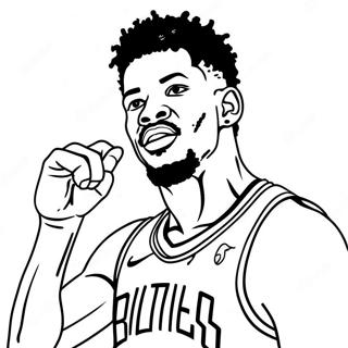 Jimmy Butler Kleurplaten