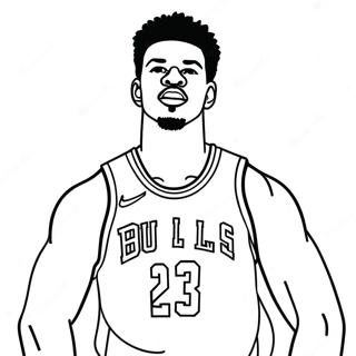 Jimmy Butler Kleurplaat 26772-24474