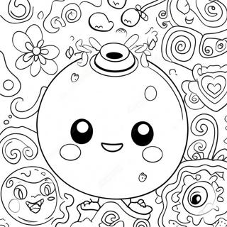 Tamagotchi Kleurplaat 26882-24562