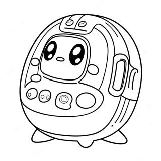 Tamagotchi Kleurplaat 26882-24563