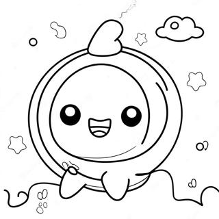 Schattige Tamagotchi Personages Kleurplaat 26883-24565