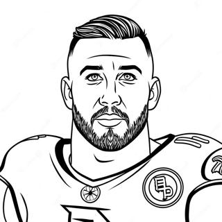 Travis Kelce Kleurplaat 26902-24578