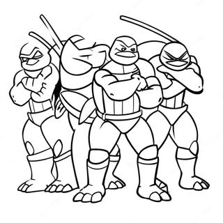 Opkomst Van De Tmnt Kleurplaat 27503-25052