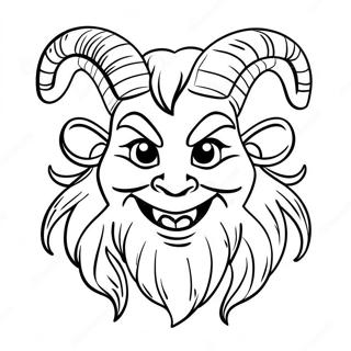 Krampus Kleurplaat 27743-25234