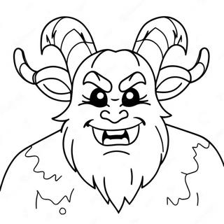 Krampus Kleurplaat 27743-25235