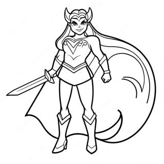 She Ra Kleurplaten