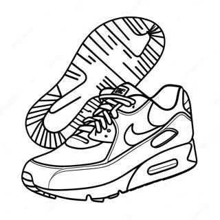 Air Max Sneaker Kleurplaat 28104-25515