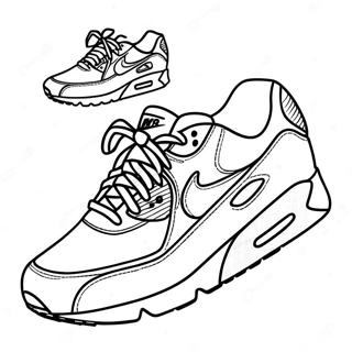 Air Max Sneaker Kleurplaat 28104-25516