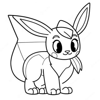 Glaceon Kleurplaat 28265-25636