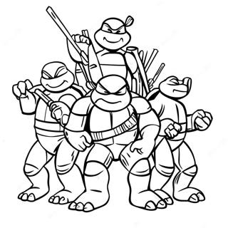 Tmnt 2012 Kleurplaat 28465-25794