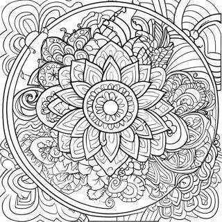 Mindfulness Mandala Kleurplaat 28787-26045