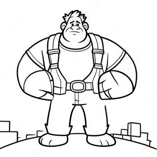 Wreck It Ralph Kleurplaten