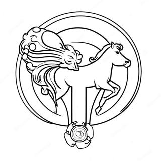 Colts Logo Kleurplaat 29066-26267