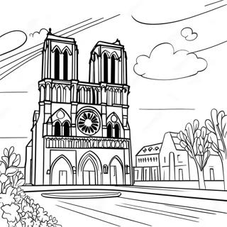 Notre Dame Kleurplaat 29136-26322