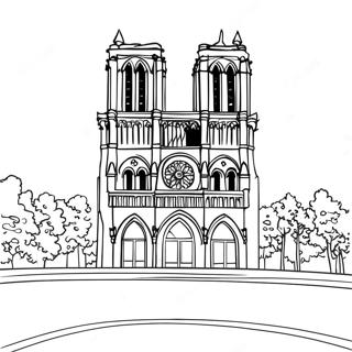 Notre Dame Kleurplaat 29136-26324