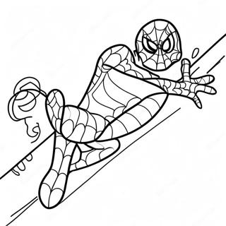 Spiderman Hagedis Kleurplaat 29296-26450