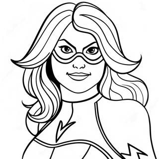 Ms Marvel Kleurplaat 29377-26507