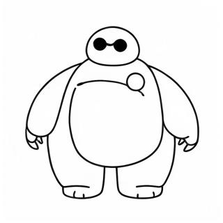 Baymax Kleurplaten