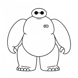 Baymax Kleurplaat 29637-26715