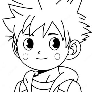 Killua Kleurplaten