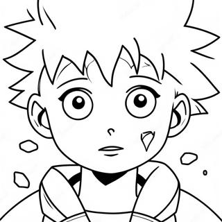 Killua Kleurplaat 29697-26762