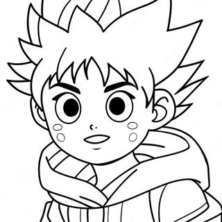 Killua Kleurplaat 29697-26763