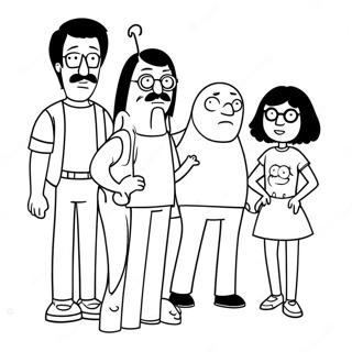 Bobs Burgers Kleurplaat 2998-2426