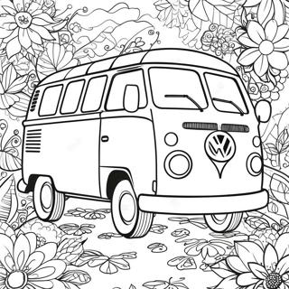 Classic Vw Bus Kleurplaat 30109-27088