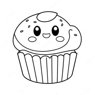 Muffin Kleurplaat 30308-27238