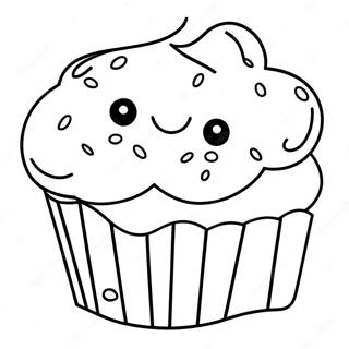 Muffin Kleurplaat 30308-27240