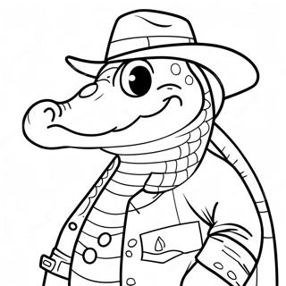 Montgomery Gator Kleurplaat 30358-27278